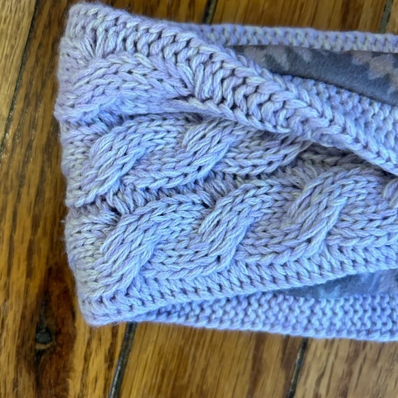 This is J Reversible knit headband, One Size - Picture 6 of 8